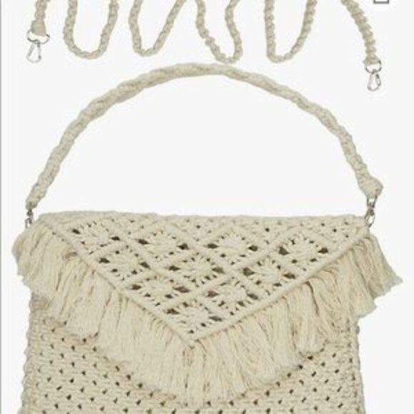 NEW Wicker Handmade Straw Rattan Purse - Picture 6 of 7